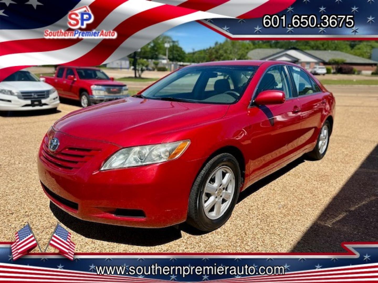 2009 RED TOYOTA CAMRY CE; SE; LE; XL (4T1BE46K79U) , located at 922 W. Beacon St., Philadelphia, MS, 39350, (601) 650-3675, 32.770447, -89.127151 - Photo#2